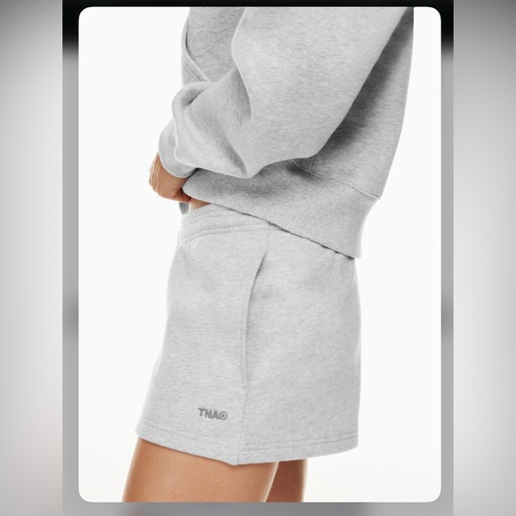 TNA Heather Gray Athletic Shorts - Picture 2 of 4